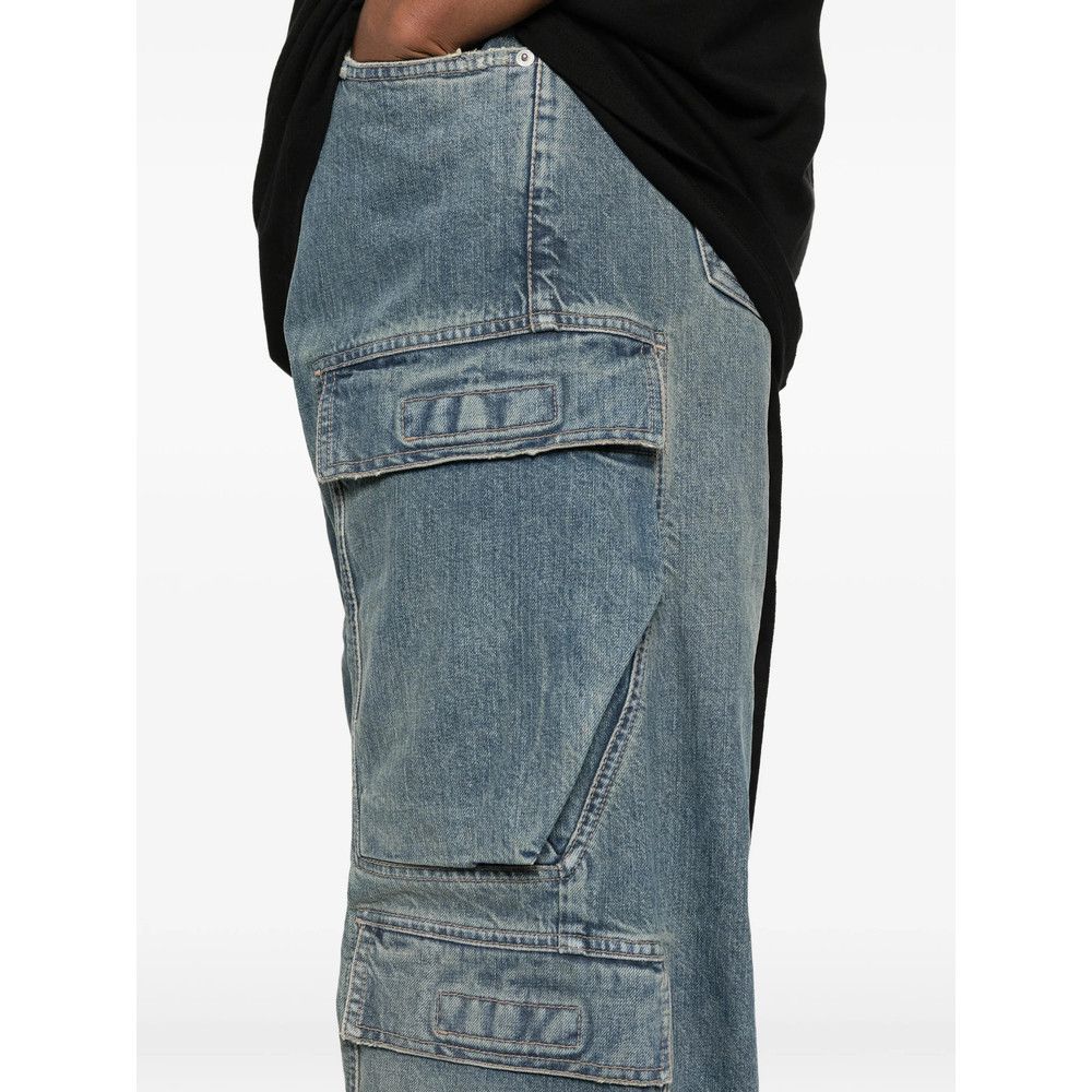 Rick Owens Drkshdw Rick Owens Drkshdw BLUE Denim - Loose-Fit Jeans Size US 32 / EU 48 - 3 Thumbnail