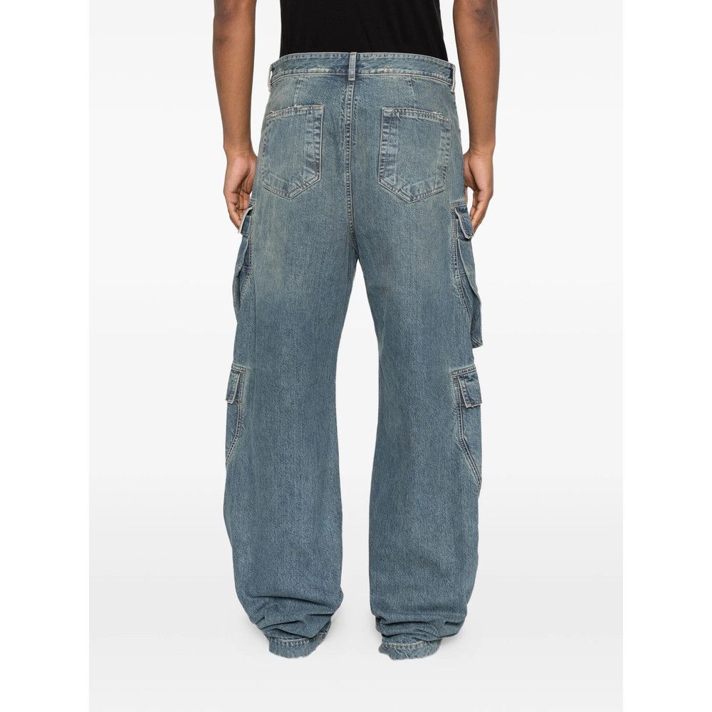 Rick Owens Drkshdw Rick Owens Drkshdw BLUE Denim - Loose-Fit Jeans Size US 32 / EU 48 - 5 Thumbnail