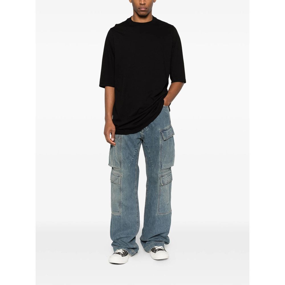 Rick Owens Drkshdw Rick Owens Drkshdw BLUE Denim - Loose-Fit Jeans Size US 32 / EU 48 - 2 Thumbnail