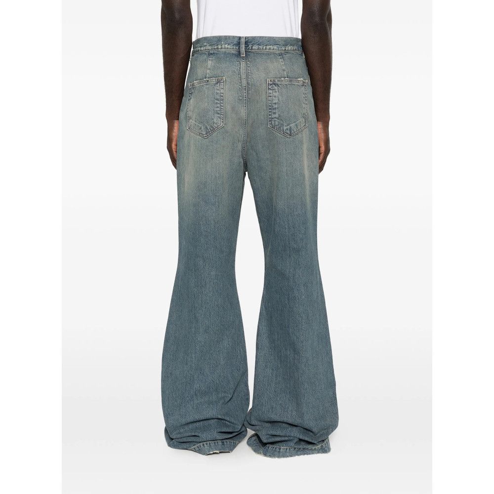 Rick Owens Drkshdw Rick Owens Drkshdw BLUE Denim - Bootcut Jeans Size US 32 / EU 48 - 5 Thumbnail