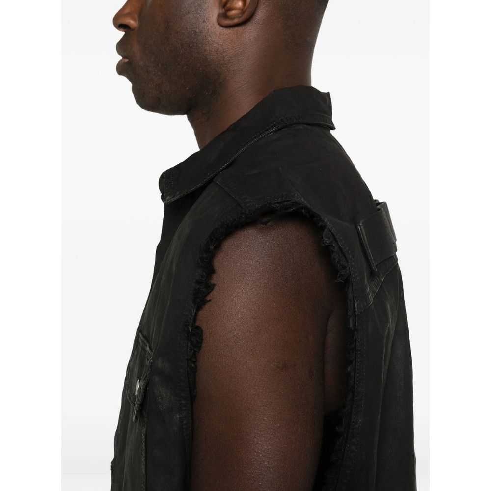 Rick Owens Drkshdw Rick Owens Drkshdw BLACK Jackets - Waistcoats & Gilets Size US M / EU 48-50 / 2 - 2 Thumbnail