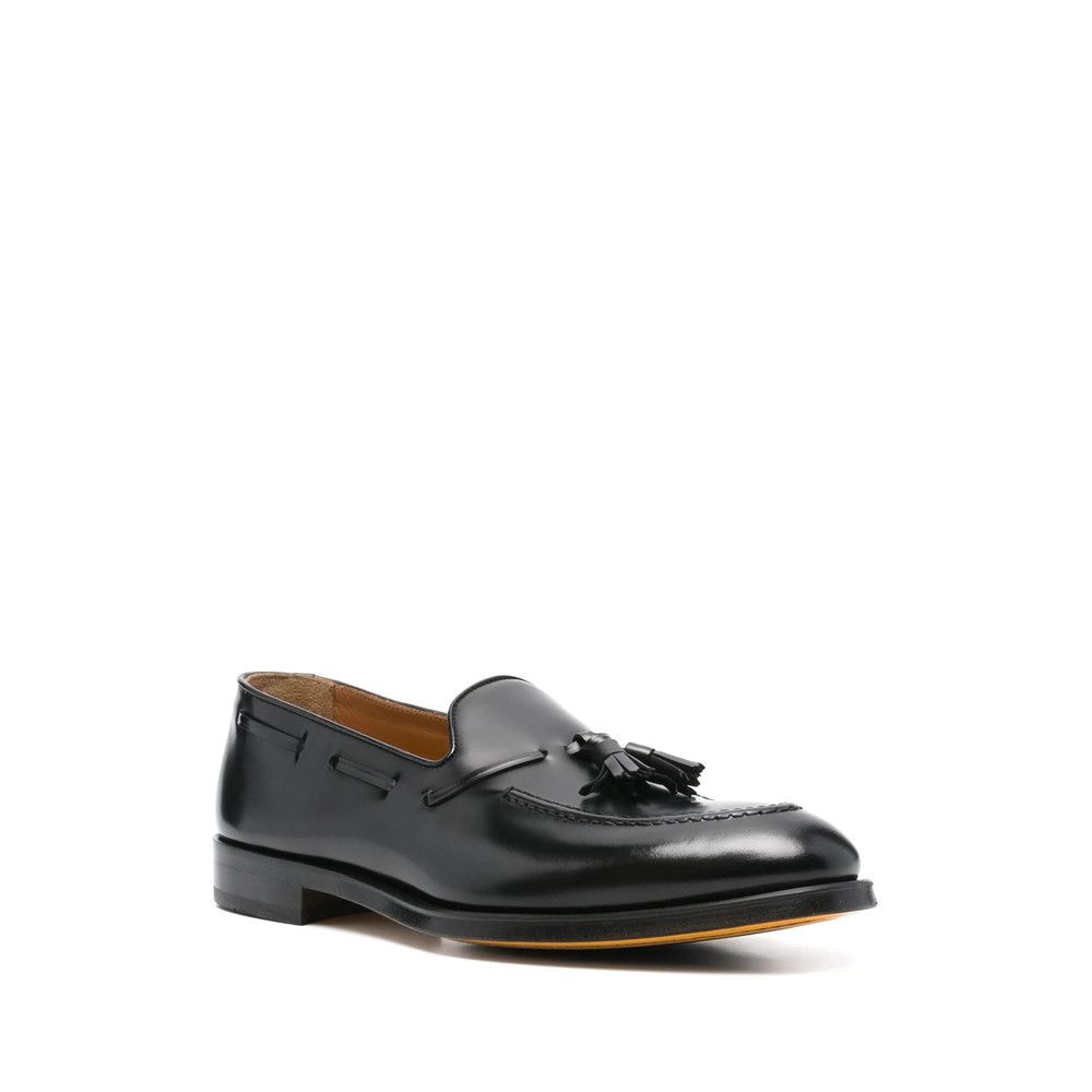 Doucal's Doucal's BLACK Oxford Shoes Size US 6.5 / EU 39-40 - 3 Thumbnail