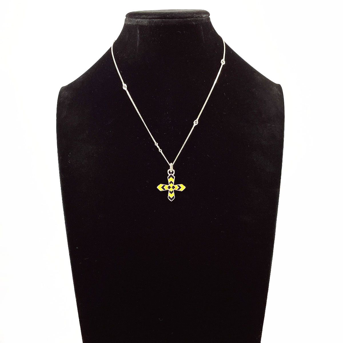 Gucci Gucci Gucci Cross Silver 925 Necklace Precious Metal Necklace DUTY FREE for USA Size ONE SIZE - 7 Thumbnail
