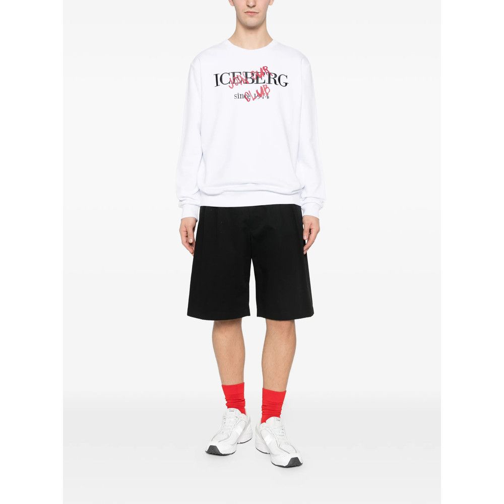 Iceberg Iceberg WHITE Sweaters & Knitwear - Sweatshirts Size US L / EU 52-54 / 3 - 4 Thumbnail