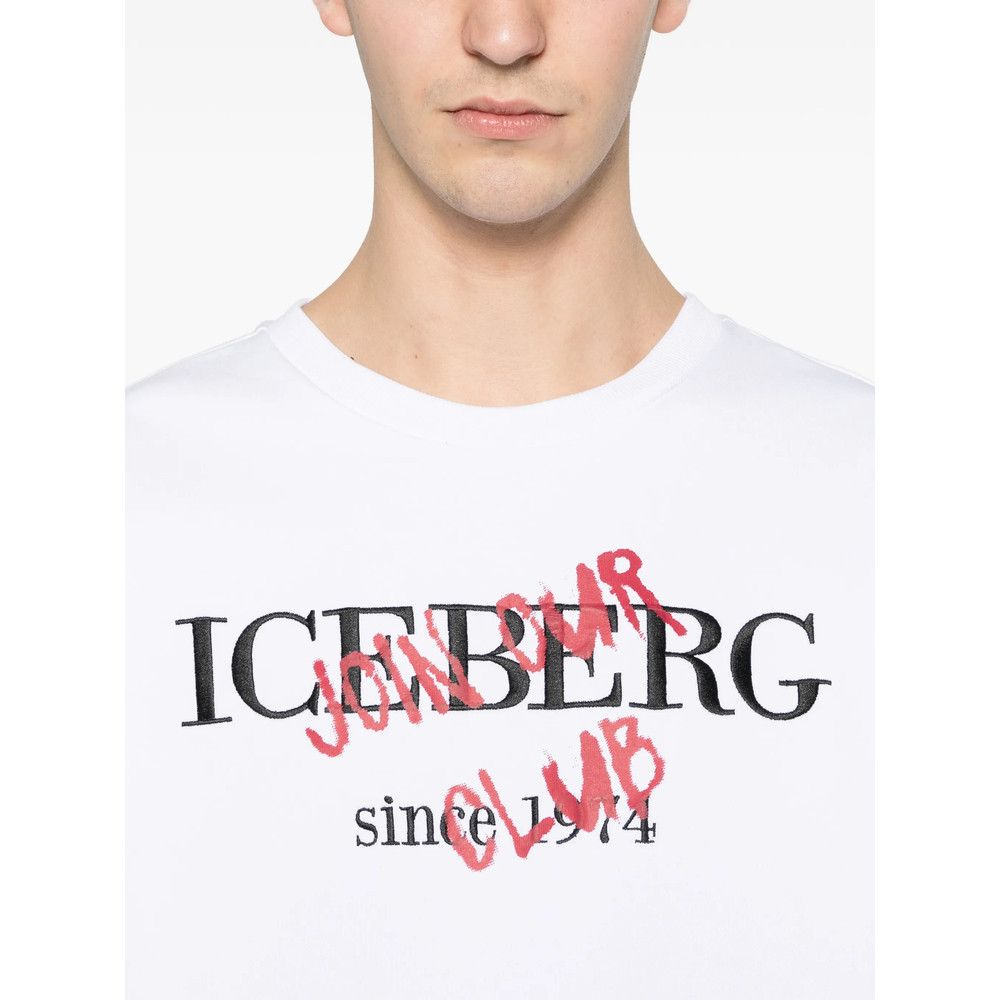 Iceberg Iceberg WHITE Sweaters & Knitwear - Sweatshirts Size US XXL / EU 58 / 5 - 3 Thumbnail