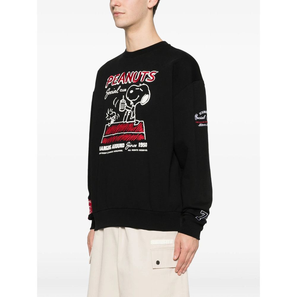 Iceberg Iceberg BLACK Sweaters & Knitwear - Sweatshirts Size US S / EU 44-46 / 1 - 2 Thumbnail