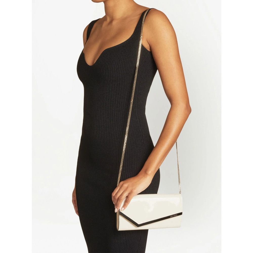 Jimmy Choo Jimmy Choo WHITE Clutch Bags Size ONE SIZE - 3 Thumbnail
