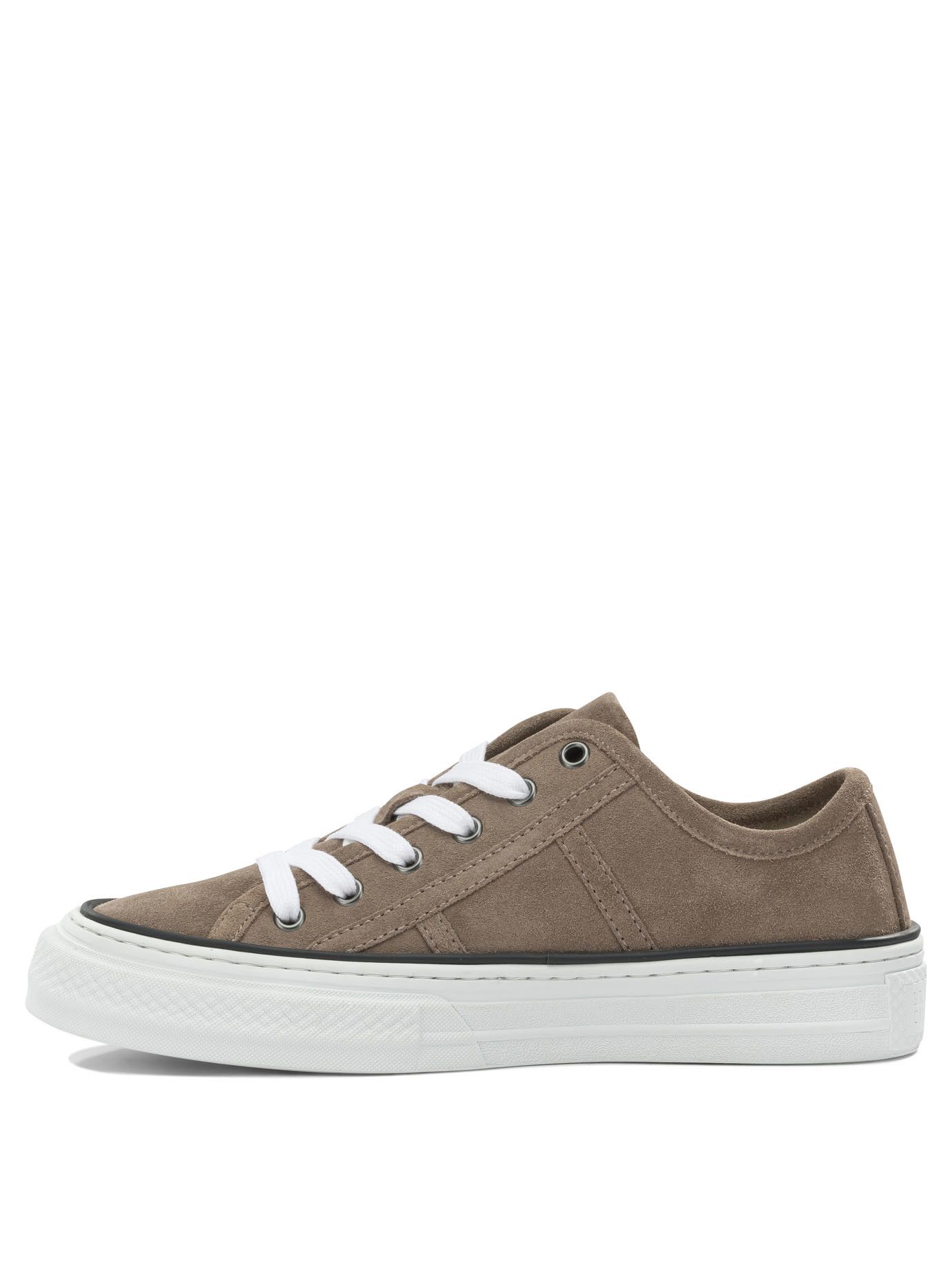 Brunello Cucinelli Brunello Cucinelli Shiny Tab Low Sneakers IT 40 Women - USA Duties Paid Size US 10 / IT 40 - 3 Thumbnail