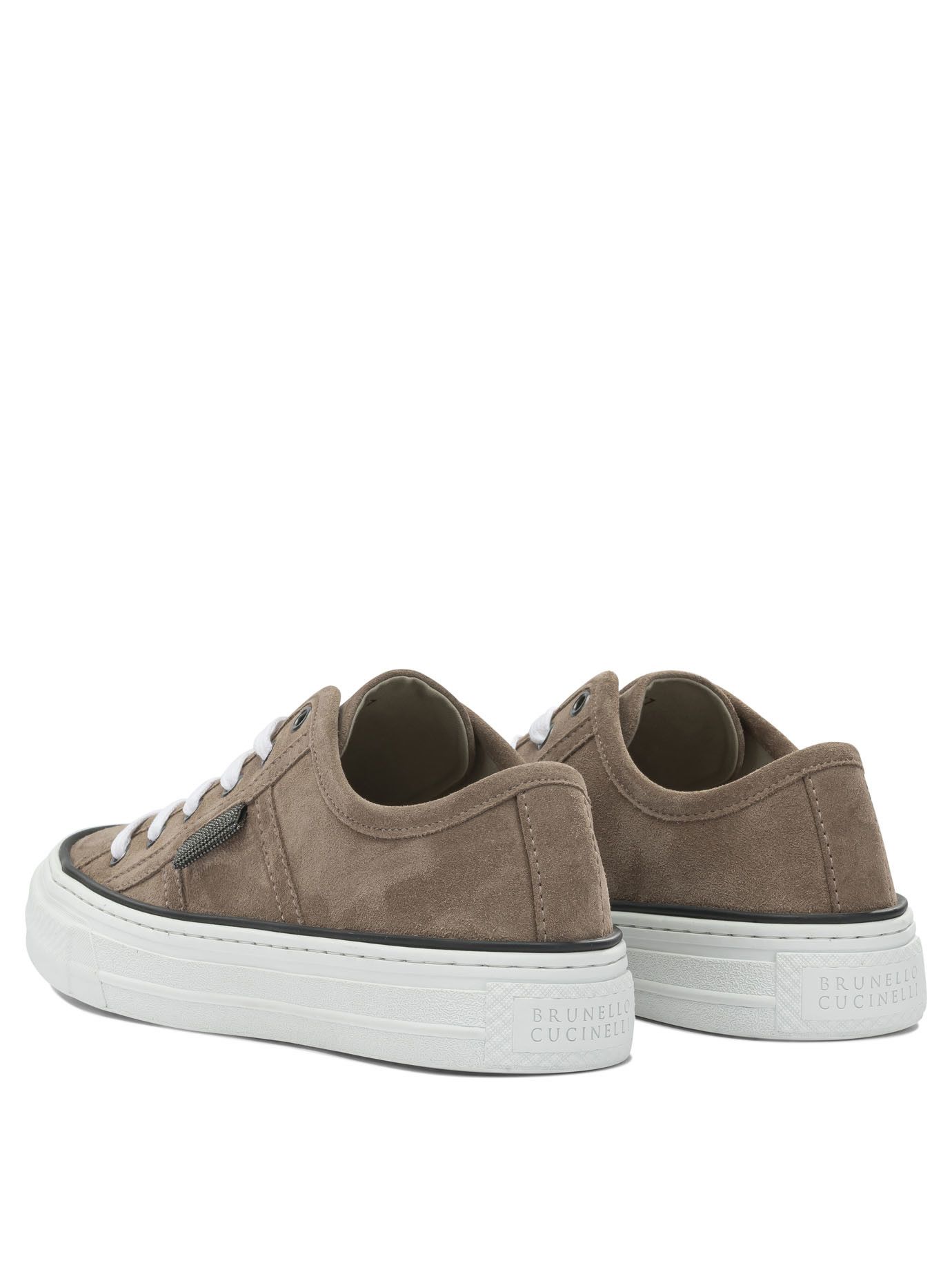 Brunello Cucinelli Brunello Cucinelli Shiny Tab Low Sneakers IT 40 Women - USA Duties Paid Size US 10 / IT 40 - 4 Thumbnail