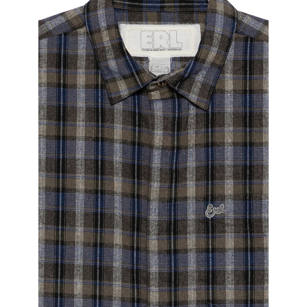 ERL Erl BROWN Shirts Size US L / EU 52-54 / 3 - 3 Thumbnail