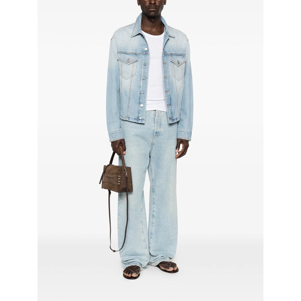 ERL Erl BLUE Jackets - Denim Jackets Size US L / EU 52-54 / 3 - 4 Thumbnail