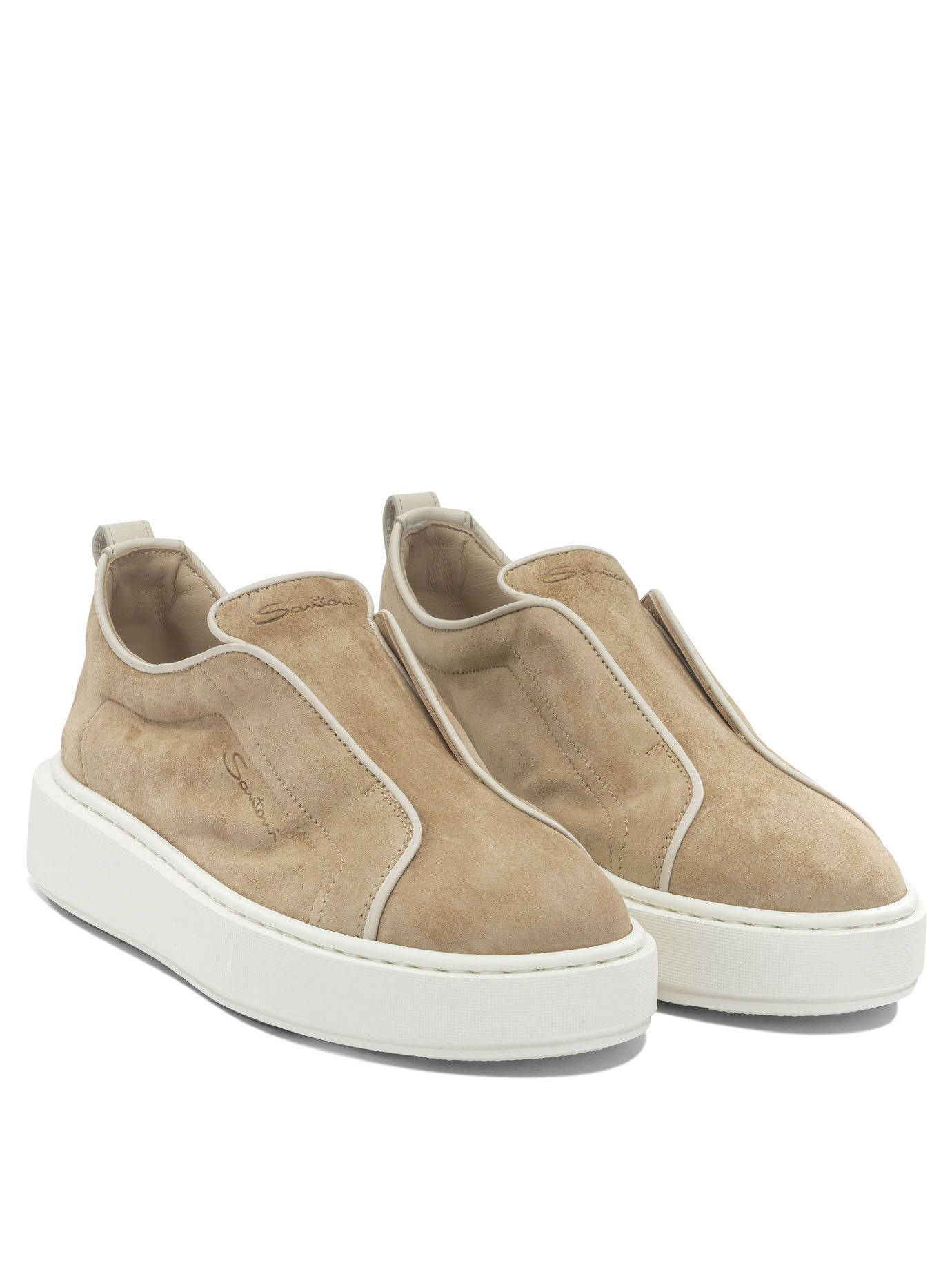 Santoni Santoni Low Suede Sneakers IT 40 Women - USA Duties Paid Size US 10 / IT 40 - 2 Thumbnail