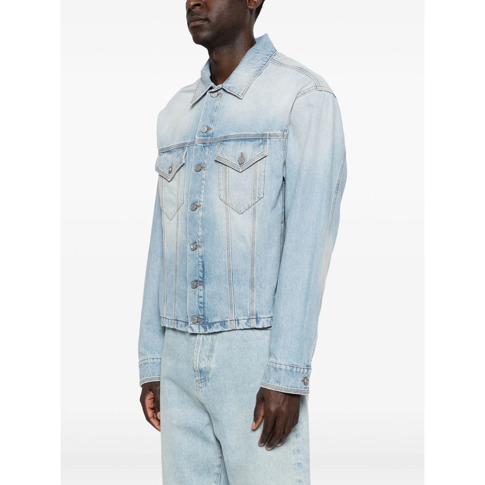 ERL Erl BLUE Jackets - Denim Jackets Size US XL / EU 56 / 4 - 3 Thumbnail
