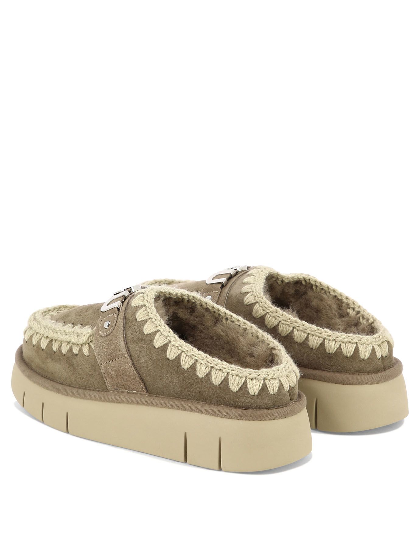 Mou Mou Bounce Clog Metal Logo Slippers IT 38 Women - USA Duties Paid Size US 8 / IT 38 - 4 Thumbnail