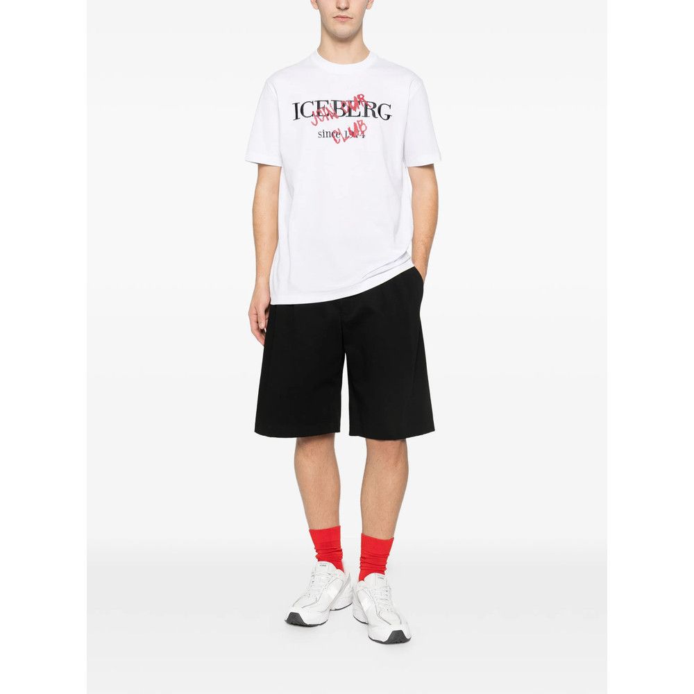 Iceberg Iceberg WHITE T-Shirts & Vests - T-Shirts Size US XXL / EU 58 / 5 - 4 Thumbnail