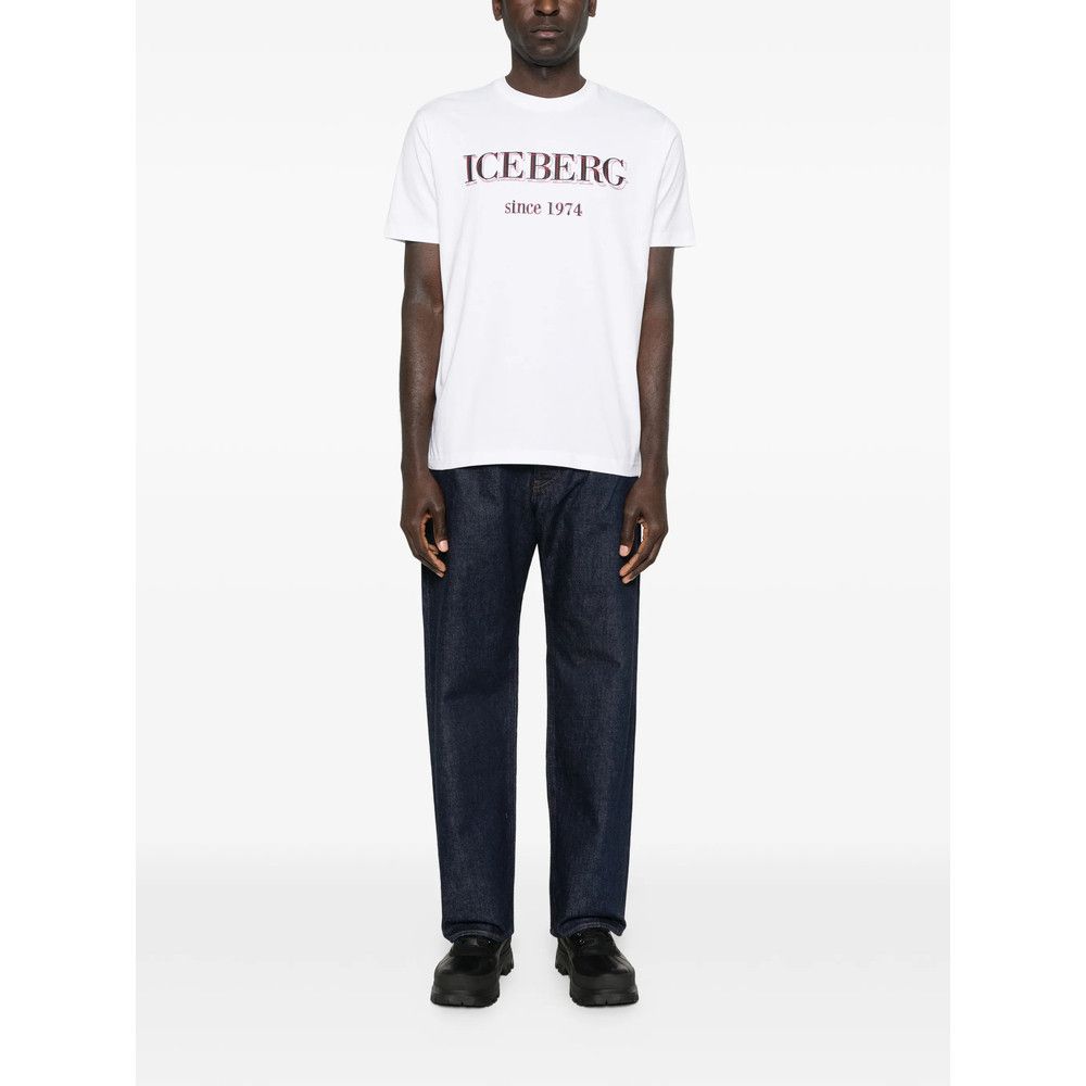 Iceberg Iceberg WHITE T-Shirts & Vests - T-Shirts Size US M / EU 48-50 / 2 - 2 Thumbnail