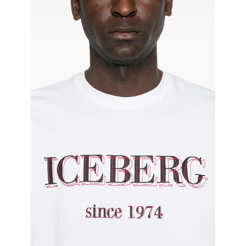 Iceberg Iceberg WHITE T-Shirts & Vests - T-Shirts Size US XXL / EU 58 / 5 - 4 Thumbnail