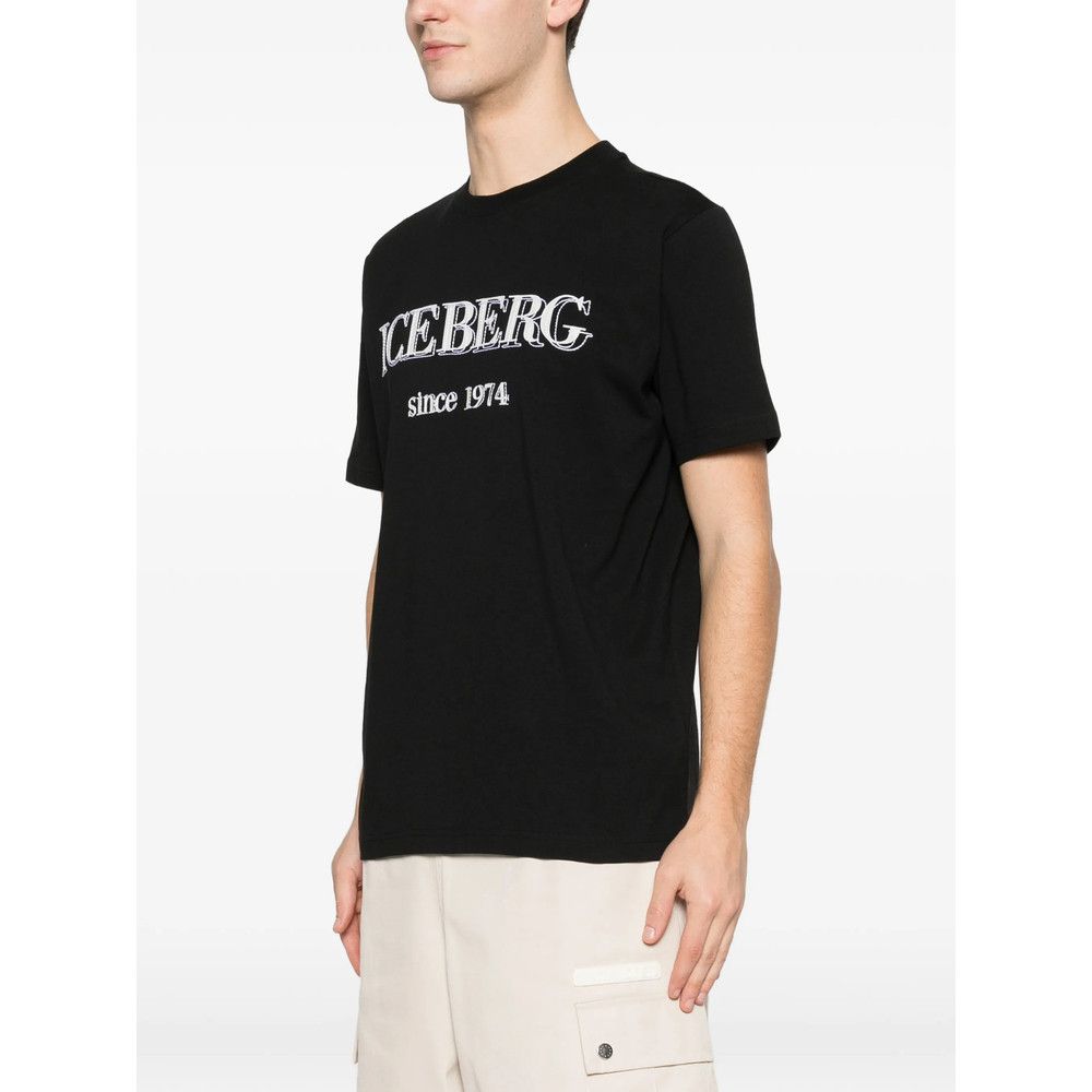 Iceberg Iceberg BLACK T-Shirts & Vests - T-Shirts Size US L / EU 52-54 / 3 - 4 Thumbnail
