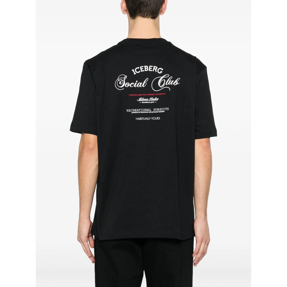 Iceberg Iceberg BLACK T-Shirts & Vests - T-Shirts Size US M / EU 48-50 / 2 - 3 Thumbnail