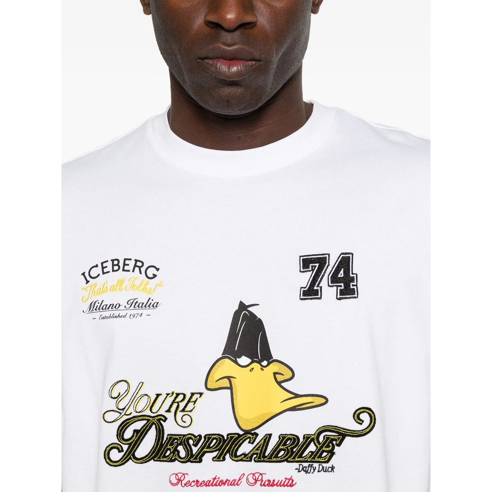 Iceberg Iceberg WHITE T-Shirts & Vests - T-Shirts Size US M / EU 48-50 / 2 - 5 Thumbnail
