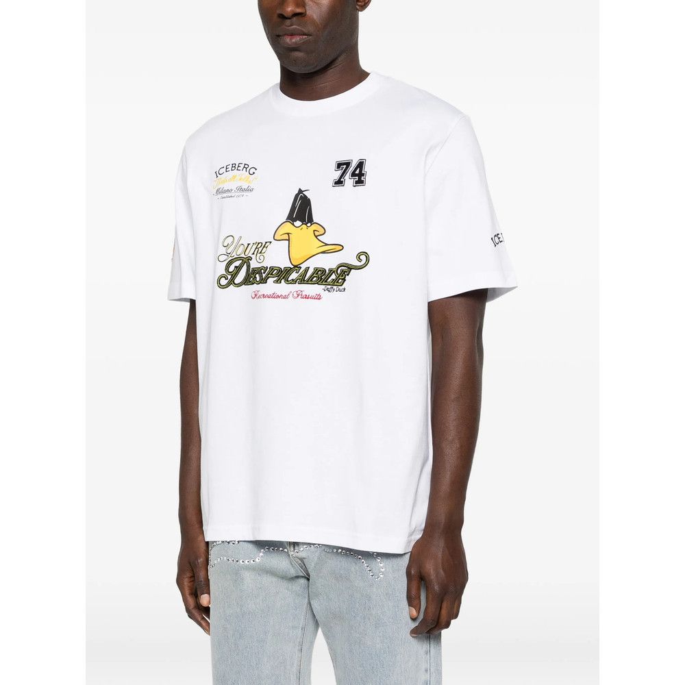 Iceberg Iceberg WHITE T-Shirts & Vests - T-Shirts Size US M / EU 48-50 / 2 - 3 Thumbnail