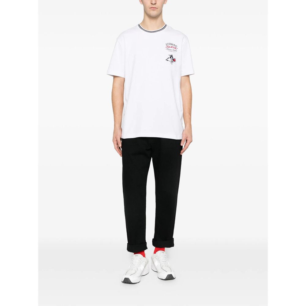 Iceberg Iceberg WHITE T-Shirts & Vests - T-Shirts Size US S / EU 44-46 / 1 - 2 Thumbnail