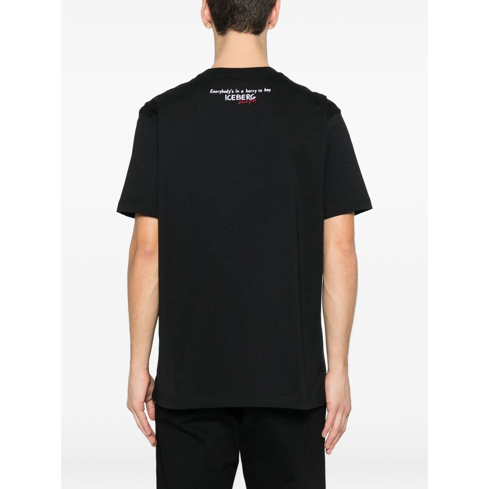 Iceberg Iceberg BLACK T-Shirts & Vests - T-Shirts Size US L / EU 52-54 / 3 - 3 Thumbnail
