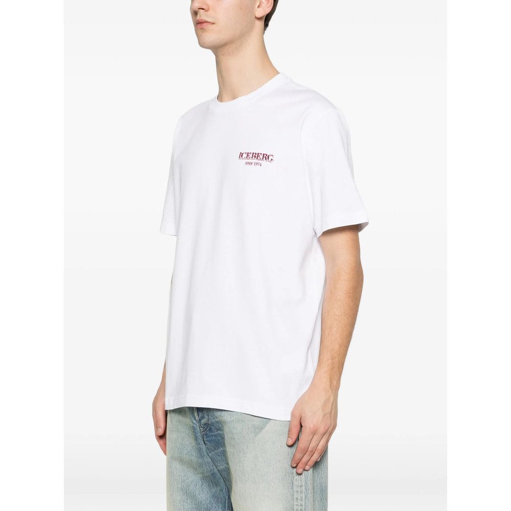 Iceberg Iceberg WHITE T-Shirts & Vests - T-Shirts Size US XXL / EU 58 / 5 - 4 Thumbnail