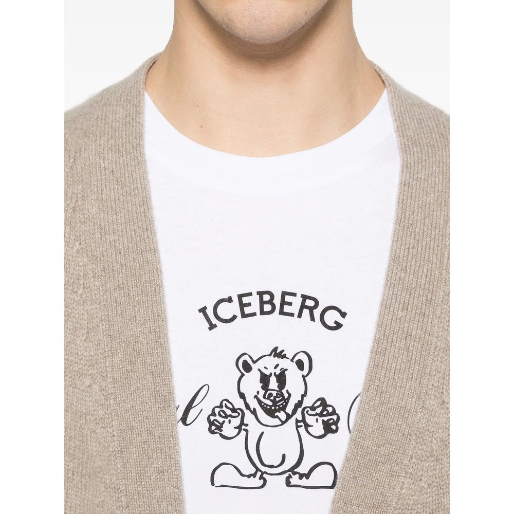 Iceberg Iceberg WHITE T-Shirts & Vests - T-Shirts Size US M / EU 48-50 / 2 - 3 Thumbnail