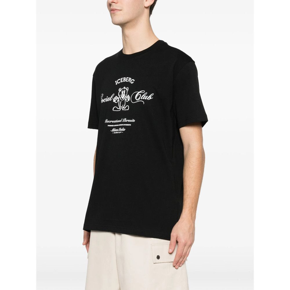 Iceberg Iceberg BLACK T-Shirts & Vests - T-Shirts Size US S / EU 44-46 / 1 - 2 Thumbnail