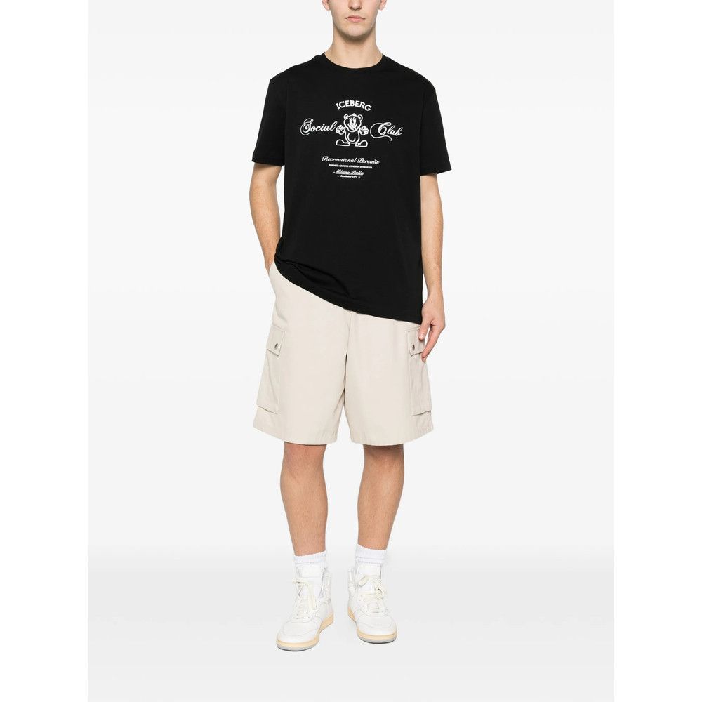 Iceberg Iceberg BLACK T-Shirts & Vests - T-Shirts Size US XL / EU 56 / 4 - 5 Thumbnail