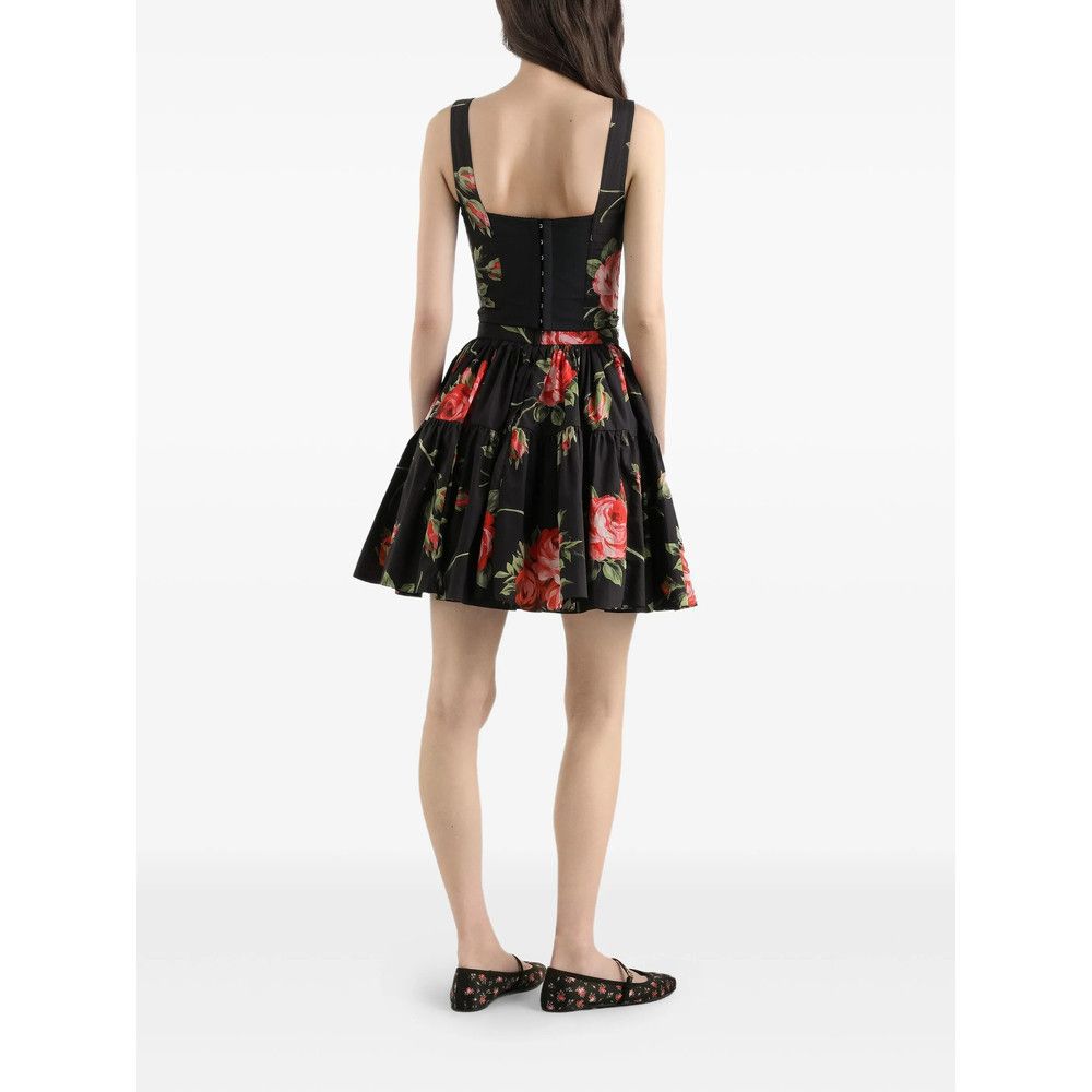 Dolce & Gabbana Dolce & Gabbana BLACK Skirts - Pleated Skirts Size 27" / US 4 / IT 40 - 3 Thumbnail