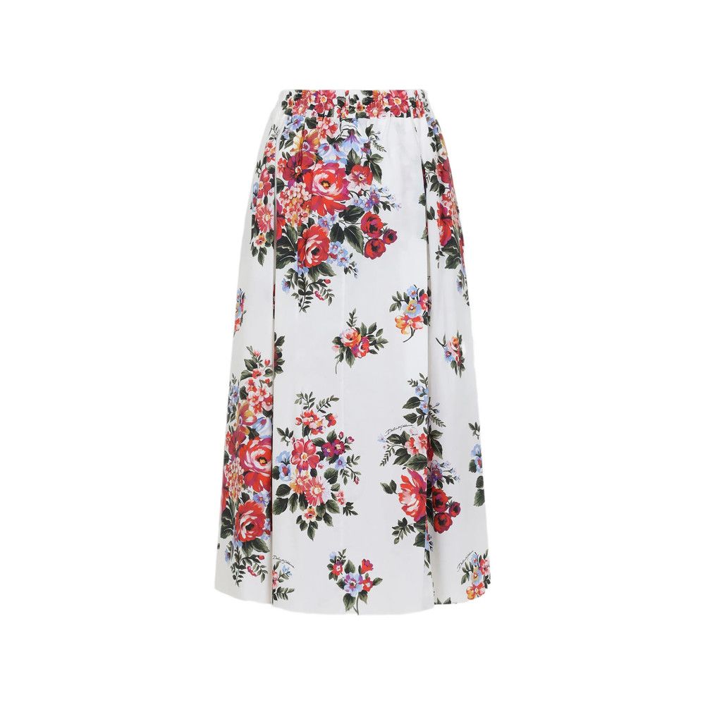 Dolce & Gabbana Dolce & Gabbana WHITE Skirts - A-Line Skirts Size 30" / US 8 / IT 44 - 2 Thumbnail