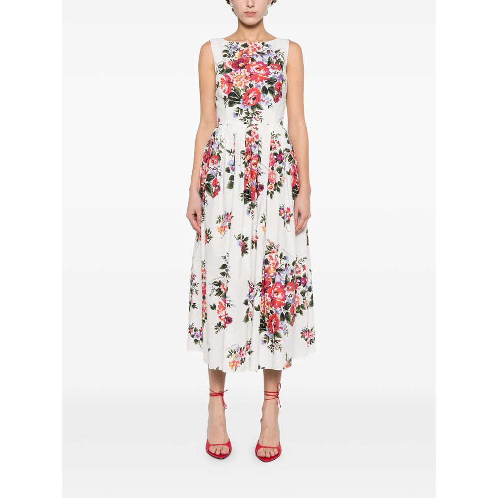 Dolce & Gabbana Dolce & Gabbana WHITE Dresses - Day Dresses Size M / US 6-8 / IT 42-44 - 2 Thumbnail