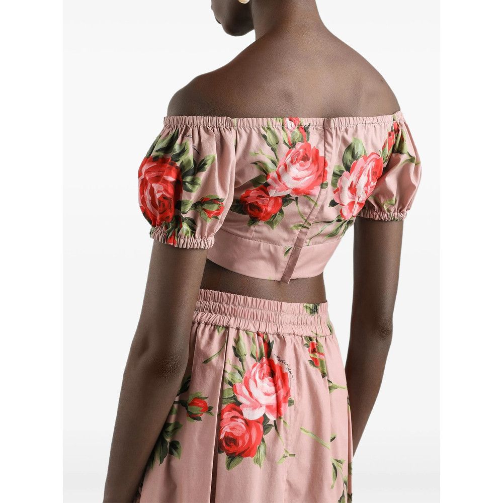 Dolce & Gabbana Dolce & Gabbana PINK Tops - Blouses Size S / US 4 / IT 40 - 4 Thumbnail