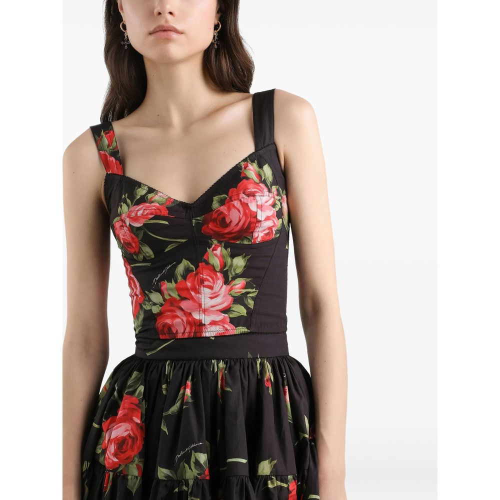 Dolce & Gabbana Dolce & Gabbana BLACK Tops - Vests & Tank Tops Size M / US 6-8 / IT 42-44 - 2 Thumbnail