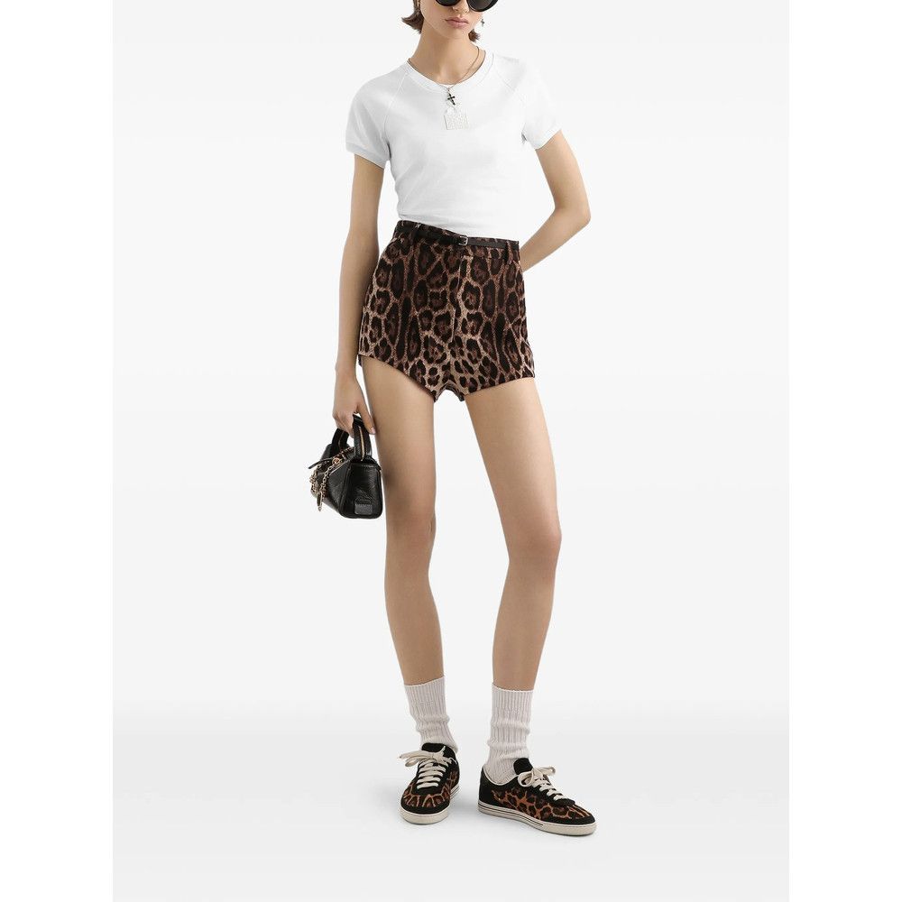 Dolce & Gabbana Dolce & Gabbana WHITE Tops - T-shirts & Jerseys Size M / US 6-8 / IT 42-44 - 4 Thumbnail