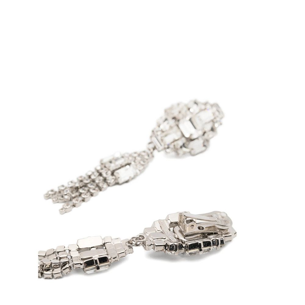 Alessandra Rich Alessandra Rich SILVER Earrings Size ONE SIZE - 3 Thumbnail