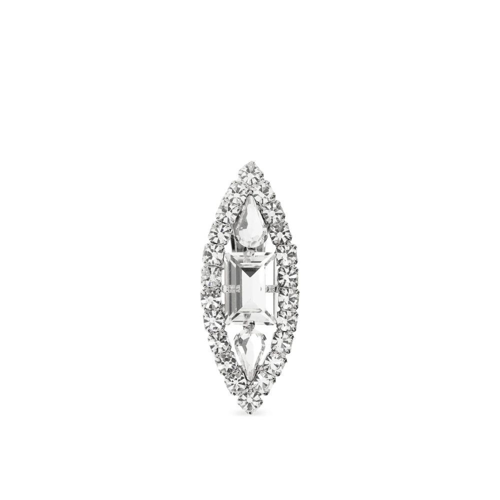 Alessandra Rich Alessandra Rich SILVER Earrings Size ONE SIZE - 3 Thumbnail