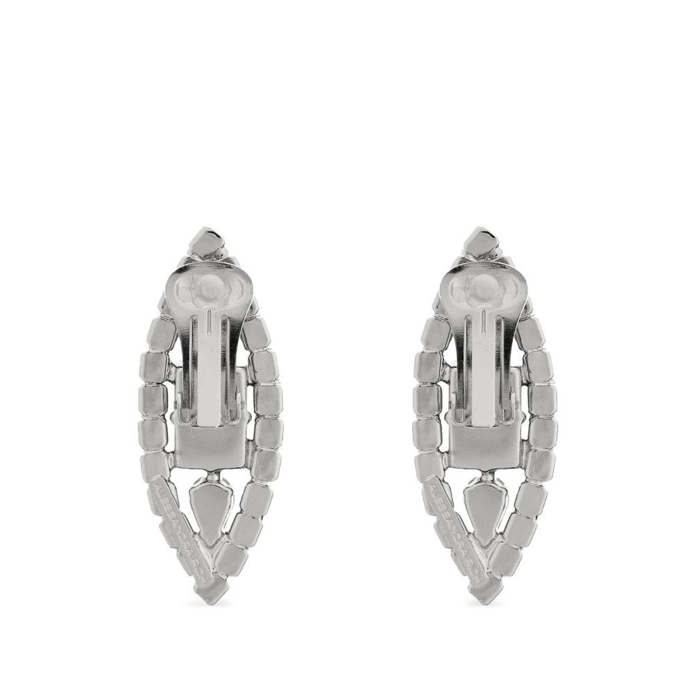 Alessandra Rich Alessandra Rich SILVER Earrings Size ONE SIZE - 4 Thumbnail