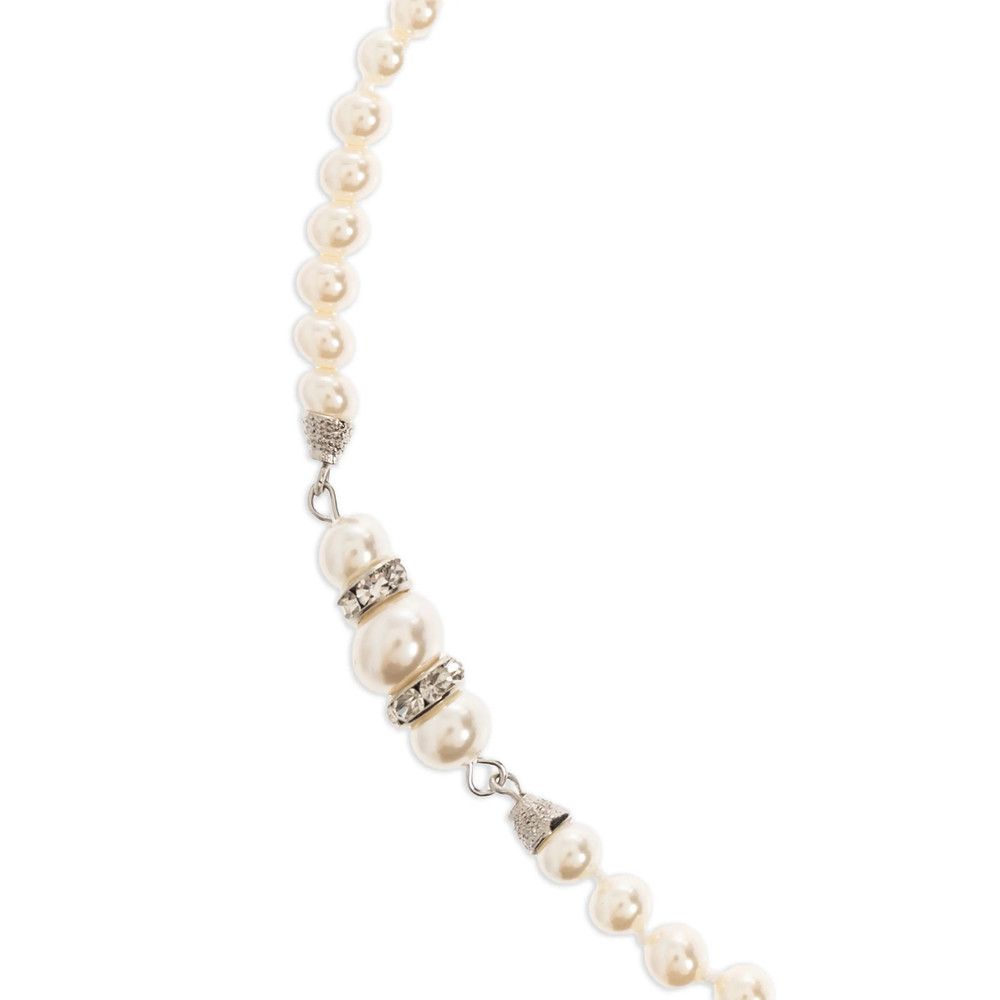 Alessandra Rich Alessandra Rich SILVER Necklaces Size ONE SIZE - 4 Thumbnail