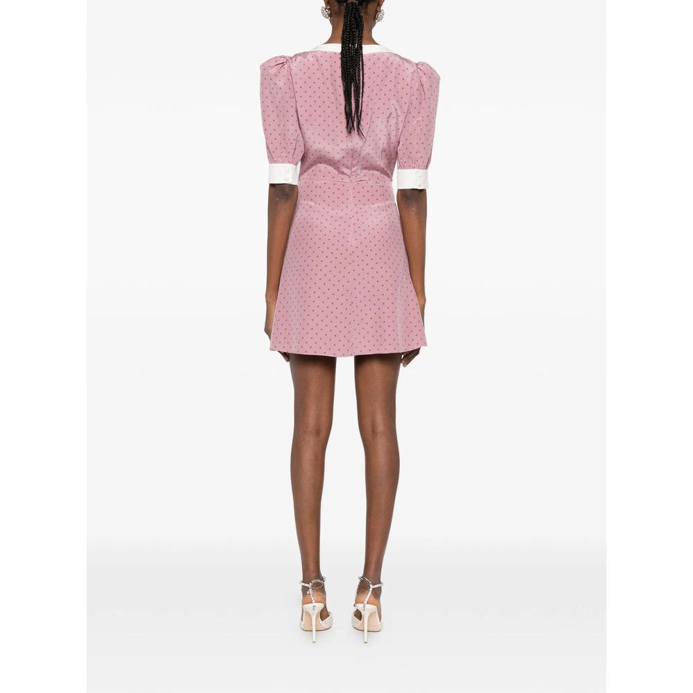 Alessandra Rich Alessandra Rich PINK Dresses - Day Dresses Size XS / US 0-2 / IT 36-38 - 5 Thumbnail