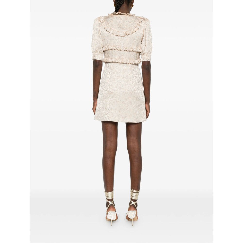 Alessandra Rich Alessandra Rich NEUTRALS Dresses - Day Dresses Size XS / US 0-2 / IT 36-38 - 4 Thumbnail