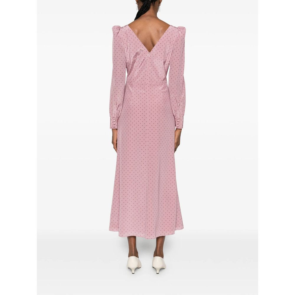 Alessandra Rich Alessandra Rich PINK Dresses - Day Dresses Size M / US 6-8 / IT 42-44 - 2 Thumbnail