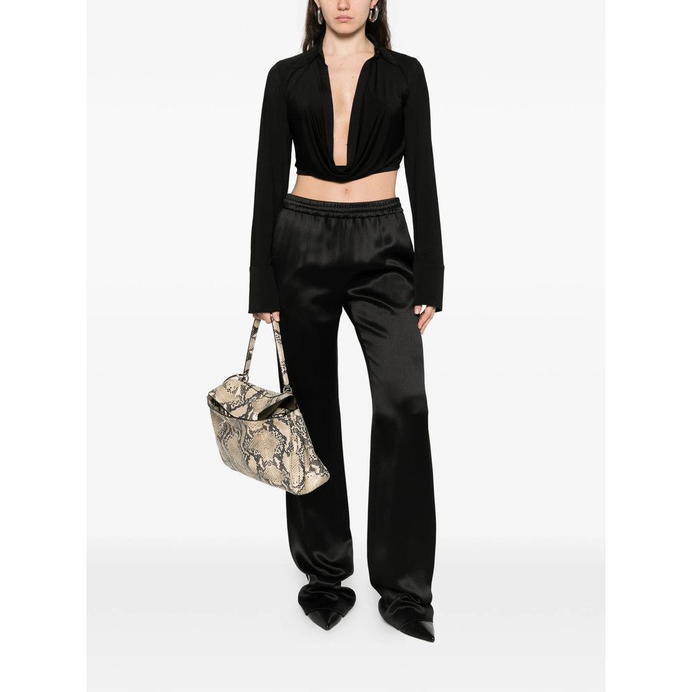 Tom Ford Tom Ford BLACK Trousers - Track Pants Size 26" / US 2 / IT 38 - 2 Thumbnail