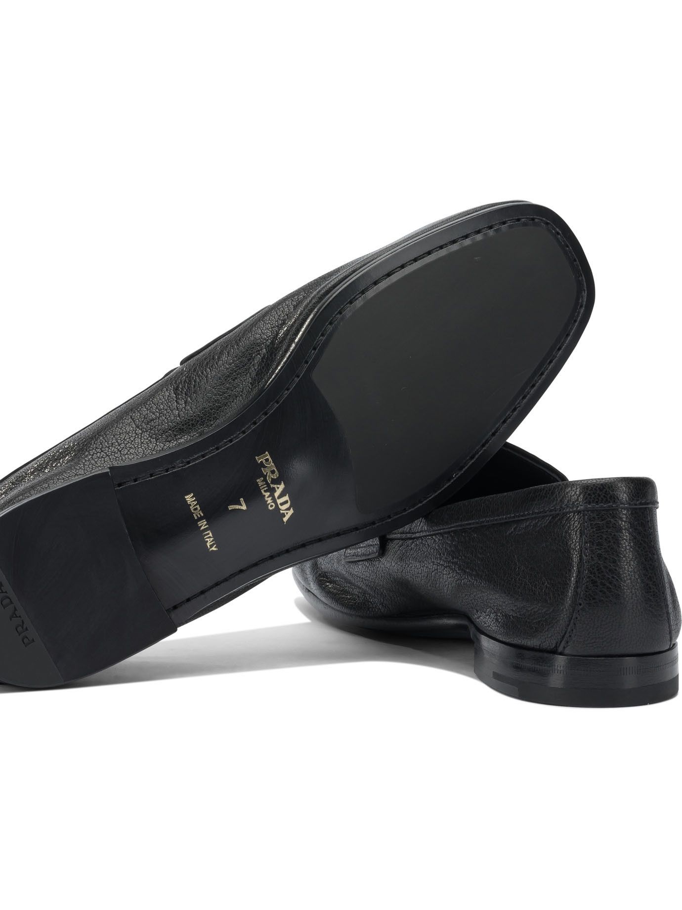 Prada Prada Leather Loafers 9 Men - USA Duties Paid Size US 10 / EU 43 - 5 Thumbnail