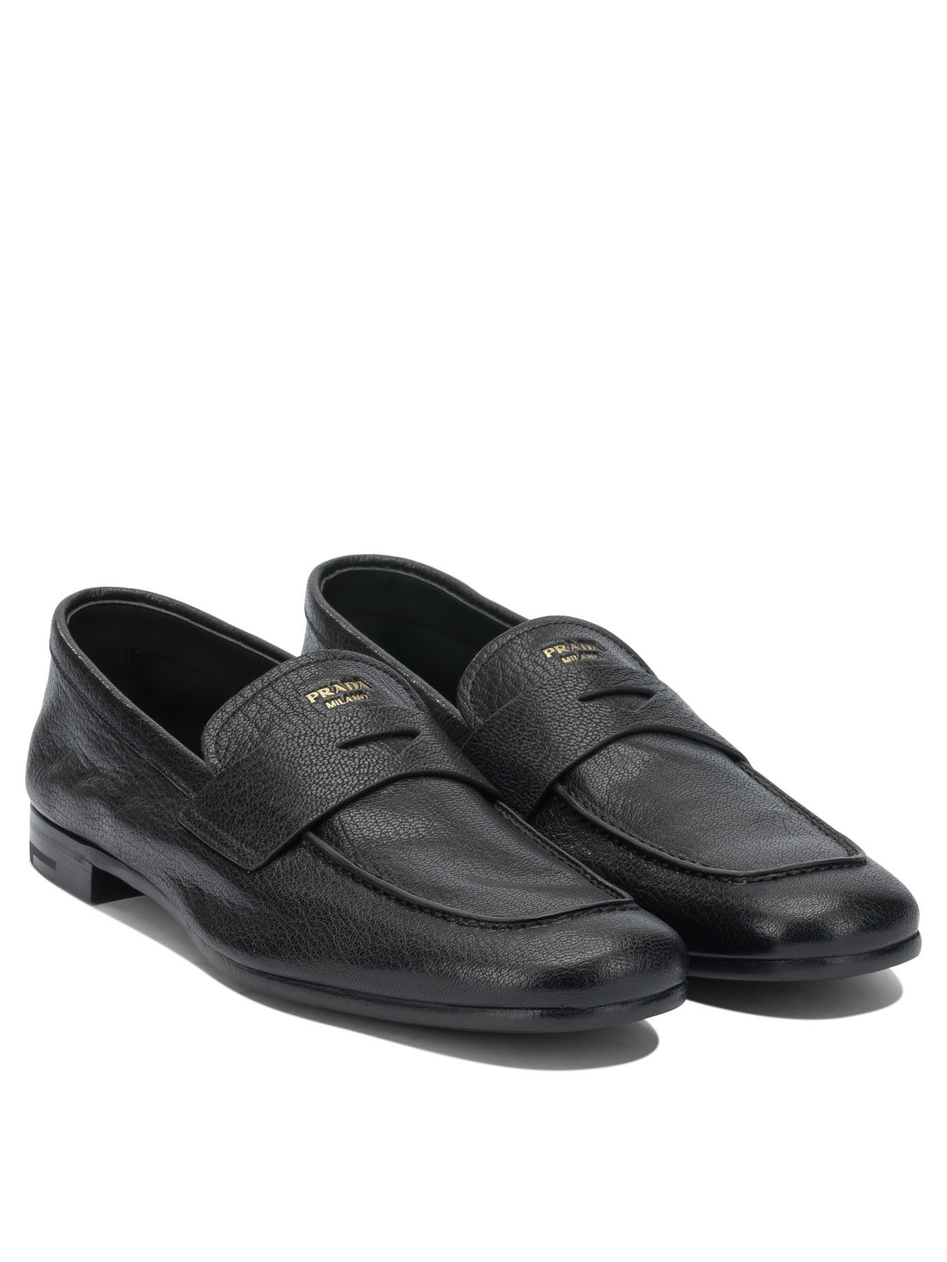 Prada Prada Leather Loafers 9 Men - USA Duties Paid Size US 10 / EU 43 - 2 Thumbnail