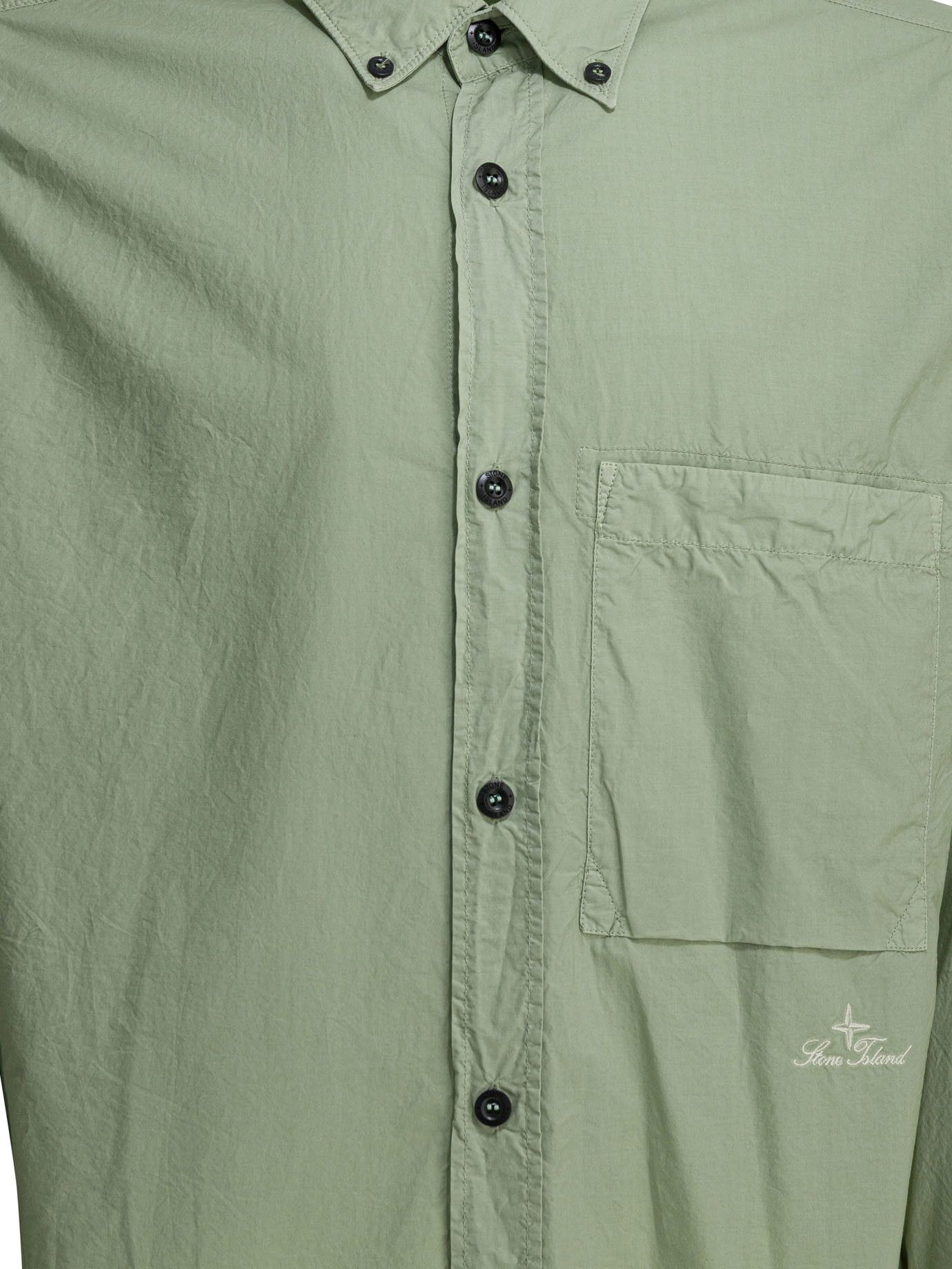 Stone Island Stone Island Casual Shirt With Logo tag size XL Men - USA Duties Paid Size US XL / EU 56 / 4 - 3 Thumbnail