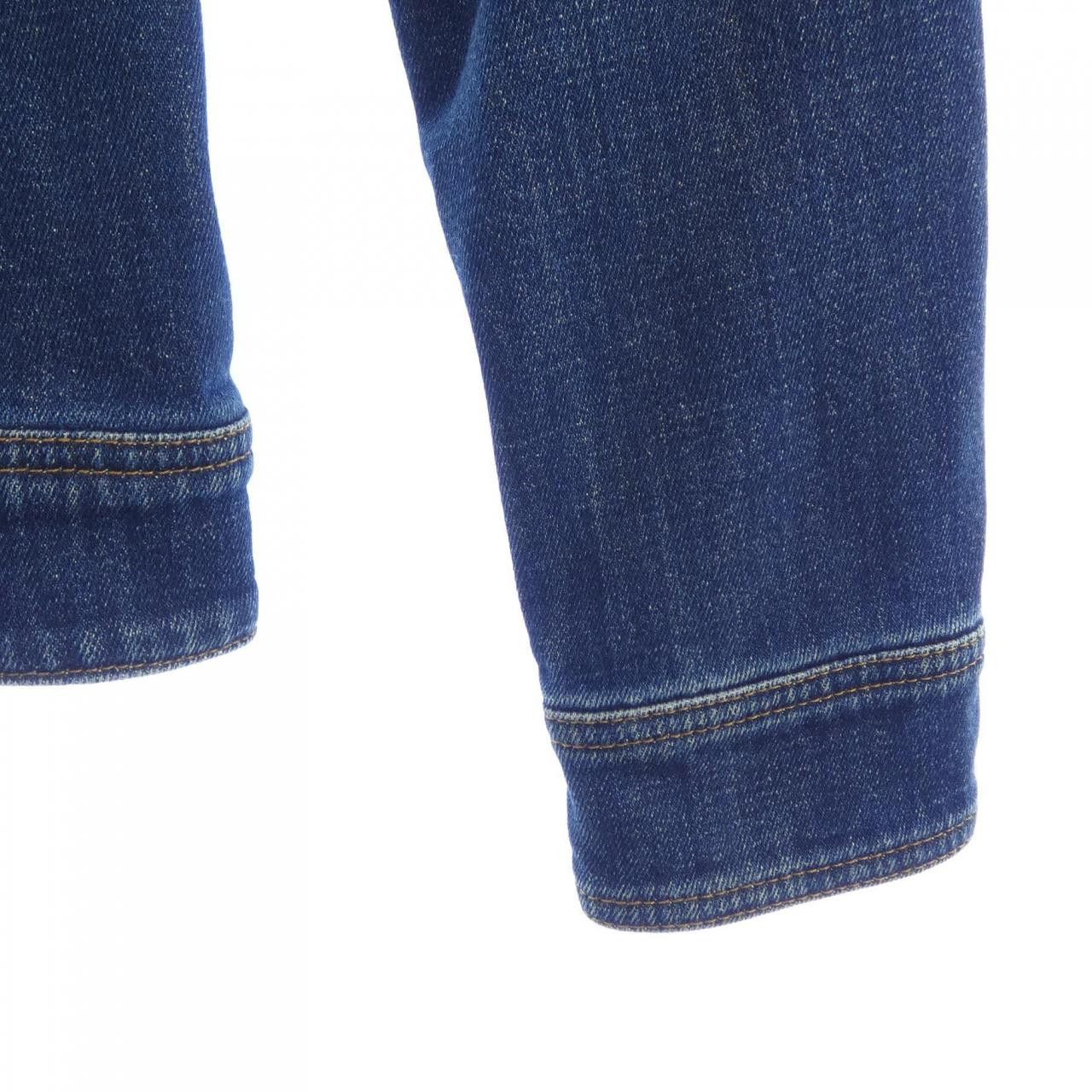 Other Other Siviglia Denim Cotton Jacket Textile Outerwear DUTY FREE for USA Size ONE SIZE - 6 Thumbnail