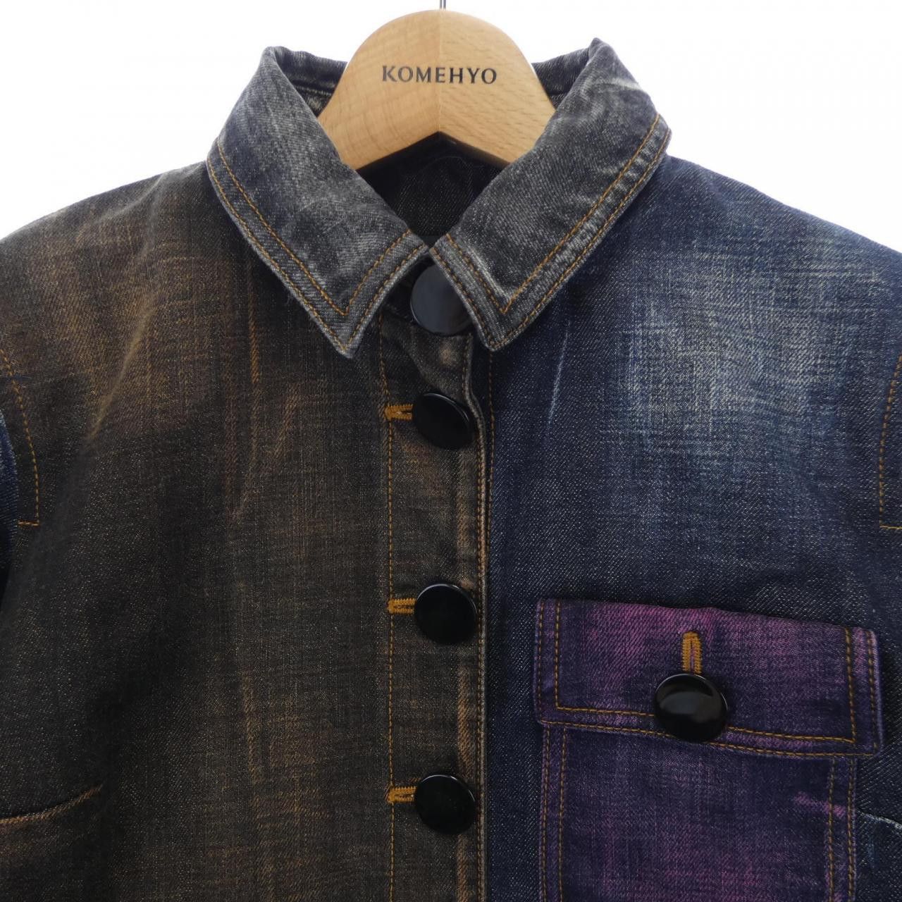 Other Other Marco de Vincenzo Denim Jacket Textile Outerwear DUTY FREE for USA Size ONE SIZE - 5 Thumbnail